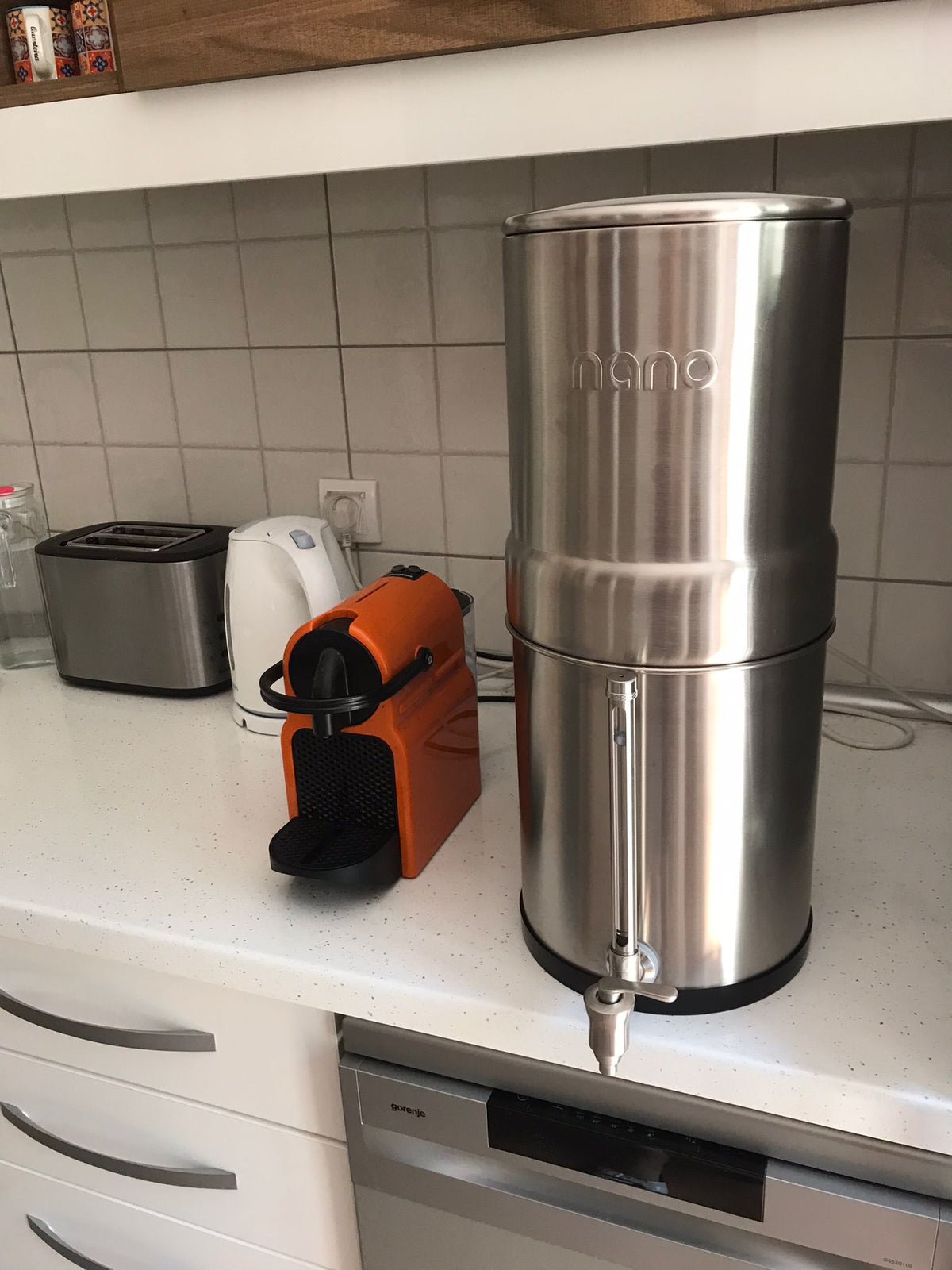 Cuve Nano installée chez un client